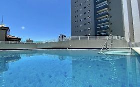 Apto Otima Localizacao A 100M Da Praia, Piscina, Ar Condicionado, Garagem E Portaria 24H